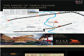 High street  retail shops starting from Rs. 40 lacs at Rise Square, Greater Noida